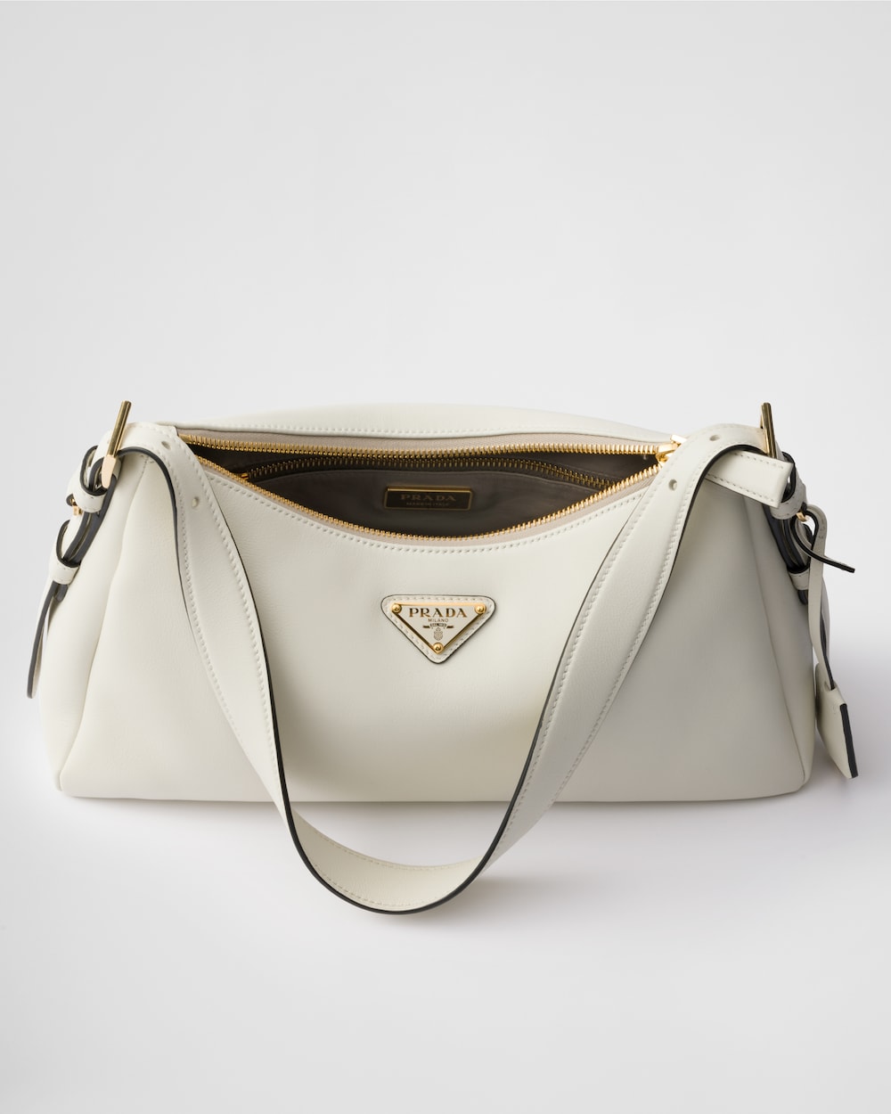 Prada Aimée Medium Leather Shoulder Bag - Image 4